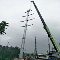 河北电力钢管塔 电力钢桩